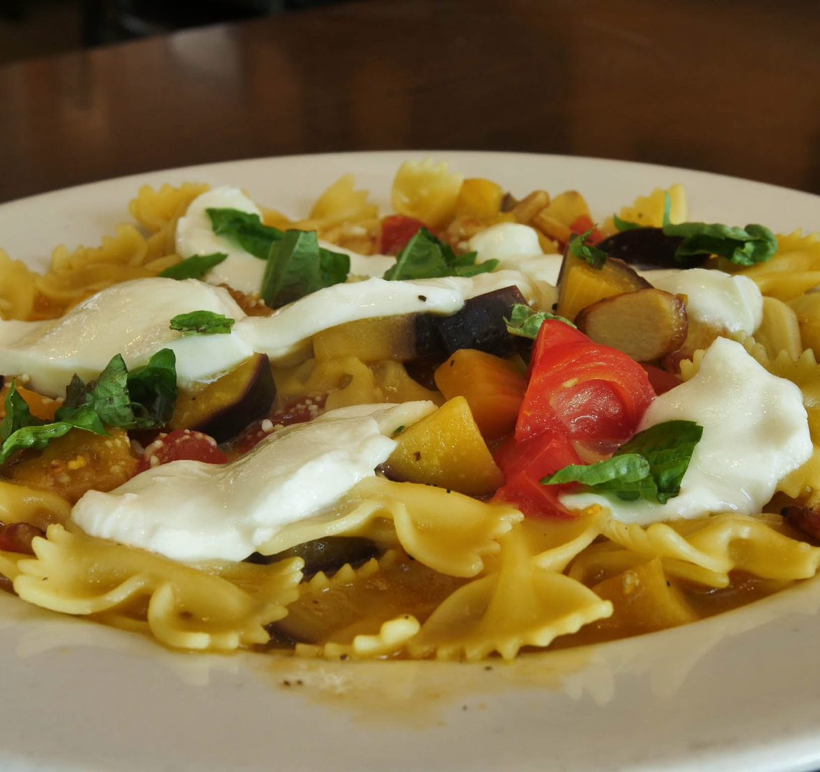 Farfalle Melanzana.