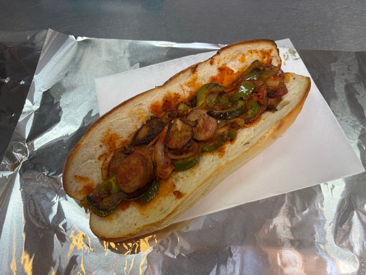 Sausage & Peppers Hero.