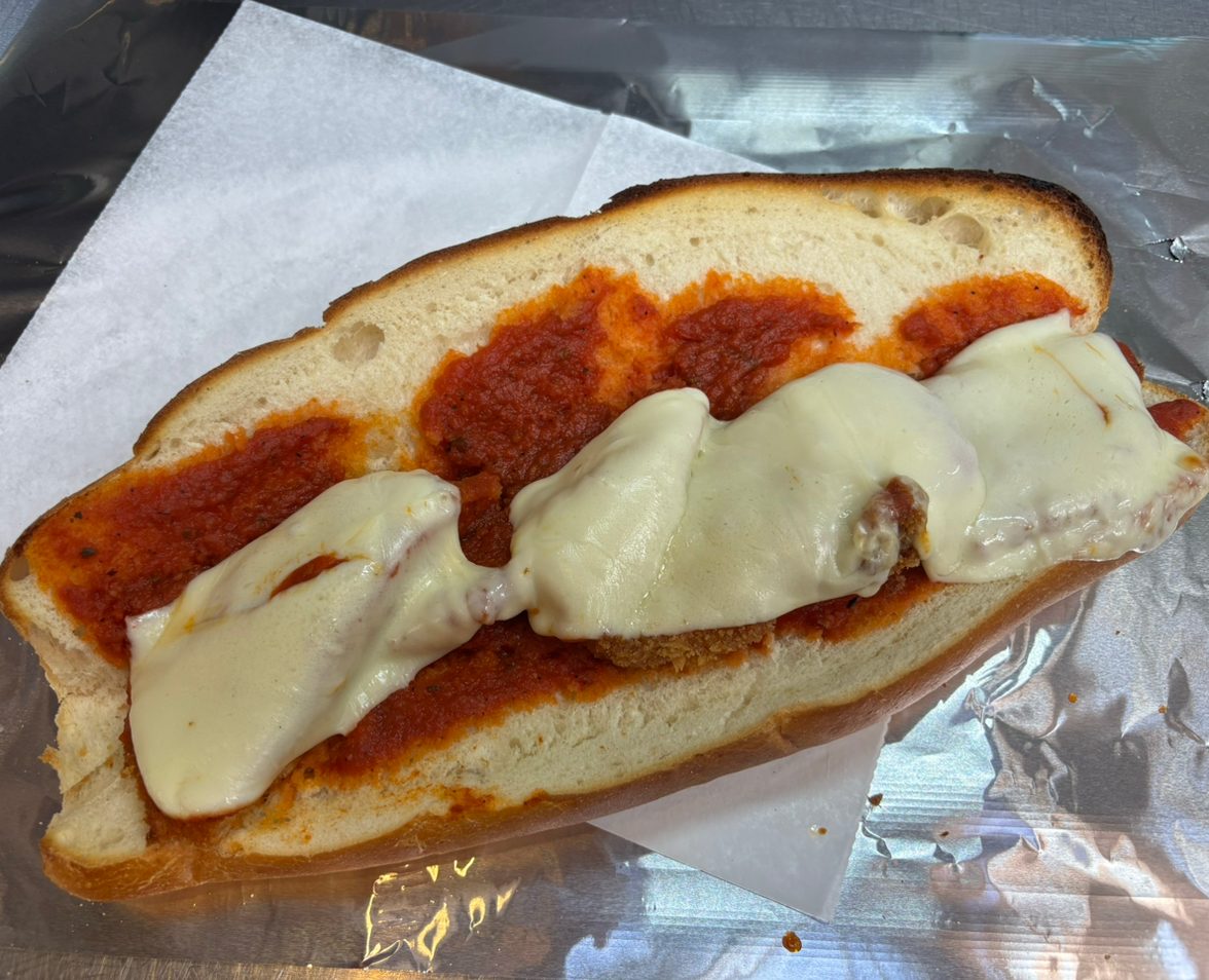 Chicken Parmigiana.